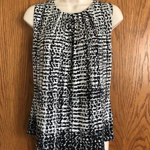 Calvin Klein Top Sleeveless Scoop Neck Women’s PM